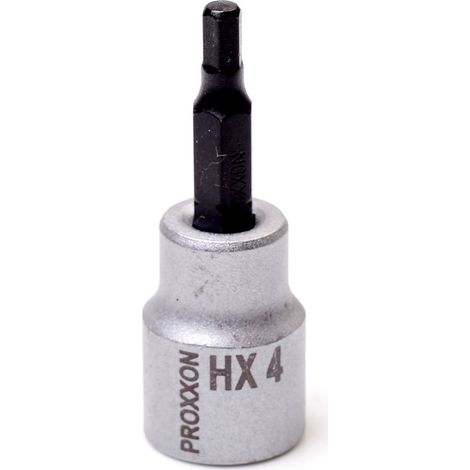 Proxxon 3/8" Innensechskanteinsatz 4 mm, 50 mm lang