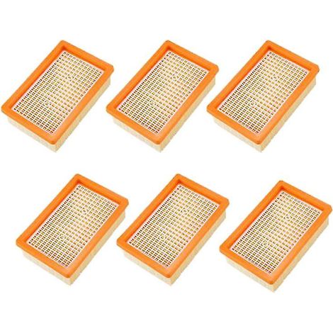6-pack Filter For Karcher Mv4 Mv5 Mv6 Wd4 Wd5 Wd6 Vacuum Cleaner (1/4)