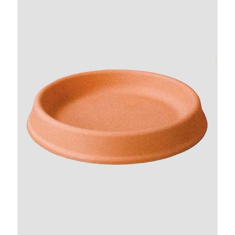 Sottovaso Tondo in resina Eilos Impruneta Di Martino - Ø31 per vaso Ø35 cm