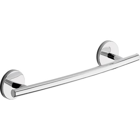 GEDY Cebu, Porta salviette Cromato, Porta Asciugamani Bagno 35 cm, Misure 6 x 35,4 x 8,2 cm e Peso 0,281 kg, Porta salvietta in Acciaio Inox e Cromall®, 10 Anni di Garanzia, Design: R&S Gedy (1/3)