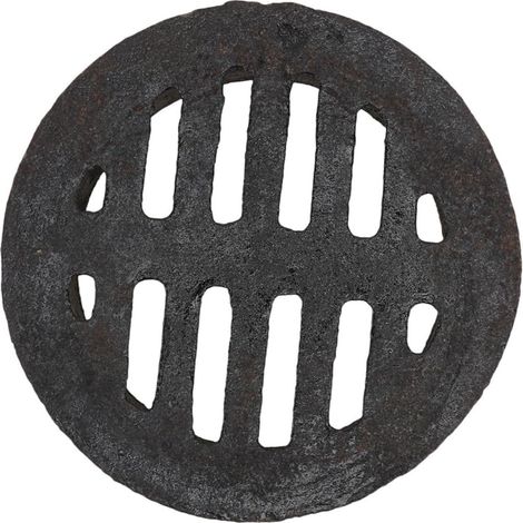 Grille de caniveau extérieure en fer accessoire