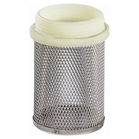 Crépine inox - Filetage nylon mâle 1" (26/34) - Sferaco (1/4)