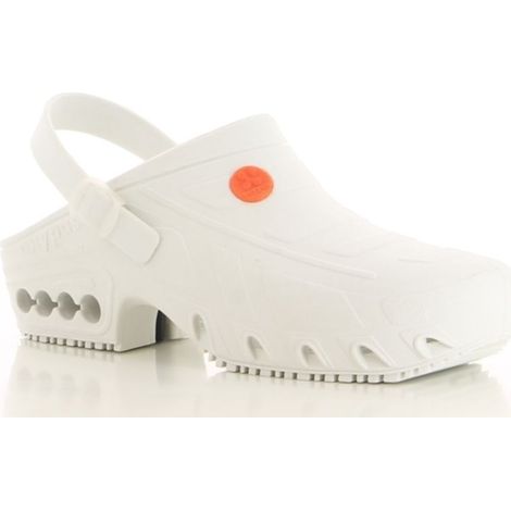 Oxypas Oxyclog ESD SRA Zoccolo da lavoro autoclavabile Bianco 35-36