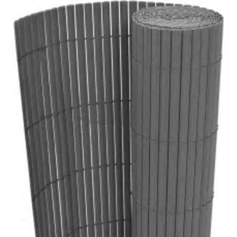 Maison Exclusive - Gartenzaun Doppelseitig 110x400 cm Grau