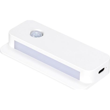 Veilleuse rechargeable magnétique USB Capteurs automatiques Éclairage pour chambres à coucher Couloirs Personnes âgées Petites pièces Capteurs de mouvement Veilleuse (1/5)