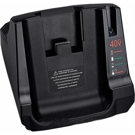 36V 40V MAX Charger with 2USB Replacement for Black+Decker LCS36 LCS40 Lithium-Ion Battery (Charger only, without battery) (1/4)