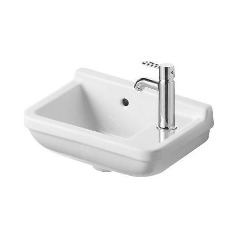 Duravit Lave-mains Starck 3 40cm, trou pour robinet à droite,