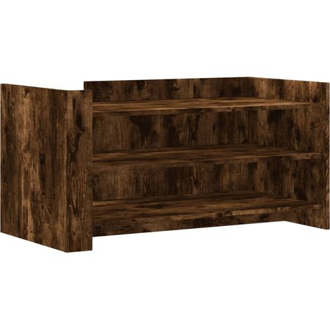 Maison Exclusive - Couchtisch Räuchereiche 100x50x50 cm Holzwerks