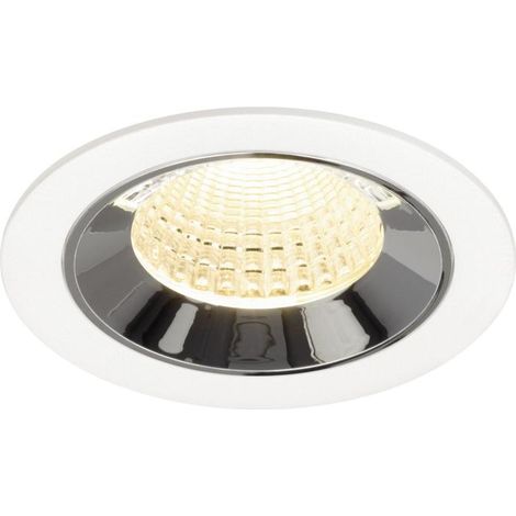 Spot encastré Numinos M blanc/chrome 3000K - 55 deg - 1009630
