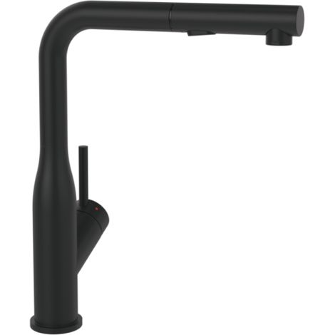 Villeroy & Boch Subway Style Shower - Mitigeur d'évier avec douchette extractible, noir mat 92850006 (1/5)