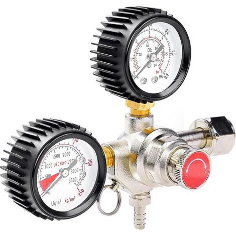 CO2 Regulator Beer Pressure Regulator W21.8 x 1/14" (1/5)