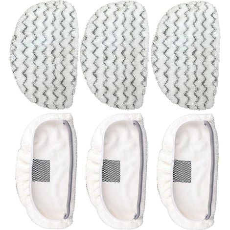 Paquet de 6 tampons pour vadrouille à Vapeur pour Bissell Powerfresh 1806 1940 1544 1440 Serpillère à Vapeur (1/5)