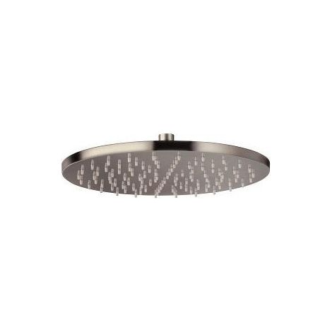 POMME DE DOUCHE RONDE DIAMETRE 30 LAITON METAL BROSSE - CRISTINA ONDYNA PD55877 (1/2)