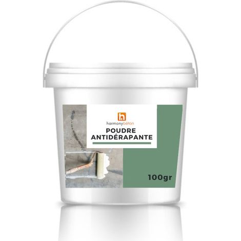 Poudre antidérapante pour vernis - 100 g - Harmony Béton