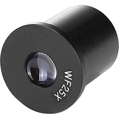 WF25X biologisches Mikroskop, 23,2 mm Okular, 9 mm Sehfeld, Weitwinkelobjektiv für präzise Beobachtung, Modell WF25X, Standarddurchmesser 23,2 mm, ideal für Labor- und Bildungszwecke, hohe Vergrößerun (1/5)