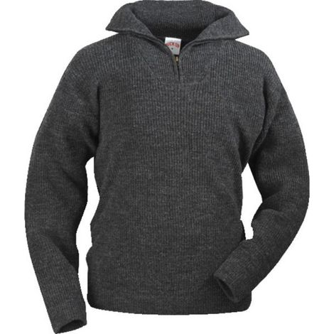 Grauer LKW-Pullover Txl