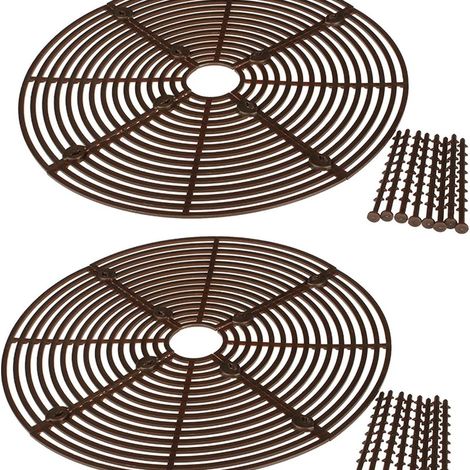 Grille pour pots de fleurs - protection des fleurs (1/5)