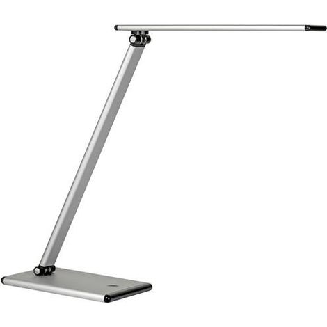 Unilux TERRA lampe de bureau LED gris métallisé design moderne
