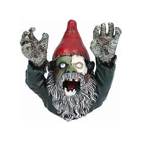 Halloween-Zwergzombie, Zwergzombie-Gartenstatue, Skulptur, detailgetreue, gruselige Halloween-Dekoration für den Außenbereich