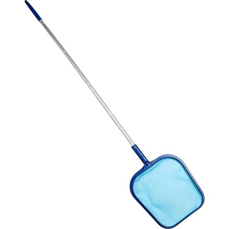 Pool Skimmer Net with Handle, Pool Skimmer Net with Telescopic Handle, 120 cm, Pool Skimmer, It Can Easily Recover Leaves and Insects from Pools, Hot Baths (1/5)