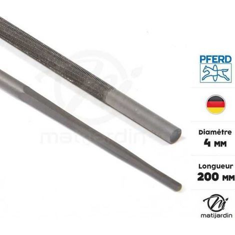 Pferd Kettensägenketten-Schärffeilen, Ø 4 mm, L 200 mm, 6er-Packung (1/5)