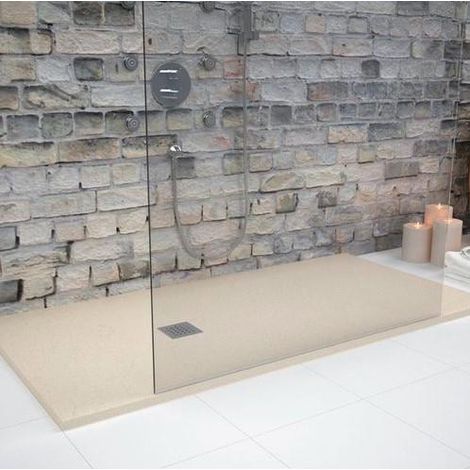 SANYCCES STRATO Plato Ducha Resina Beige - Medida: 110x80 cm - ref: PL301110080CR