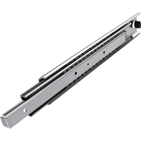 Lntyq Vollauszug, Breite 51,5 mm, Länge 406 mm, Kugellagerschiene, Tragkraft 110 kg (1/5)