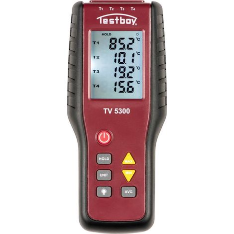 Testboy TV 5300 Termometro a 4 canali -200 - +1372 °C
