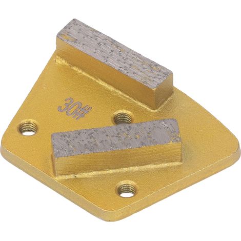3 Disques Diamant Trapézoïdaux à 2 Dents Longues Grain 30 pour Béton et Pierre (1/5)
