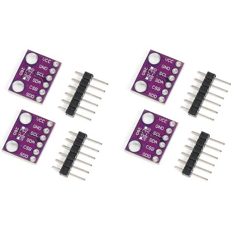 4PCS BME280 3.3V Module de Capteur Pression Atmosphérique Température Capteurs d'Humidité I2C SPI Carte de GY-BME280 (1/5)