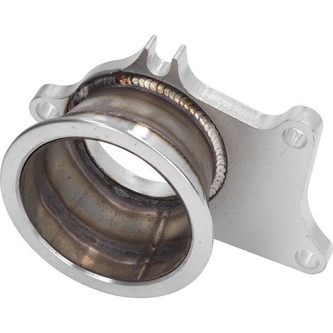 Turbocompresseur à 5 boulons sur bride V-band de 3 pouces en acier inoxydable, antirouille et résistant à l'usure pour T3 T4 (1/5)