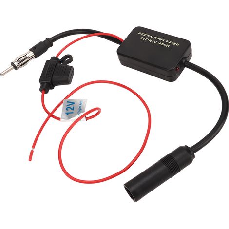 Antenne Radio stéréo de voiture 12V, Signal Stable, effet clair, Booster résistant aux interférences pour véhicule (1/5)