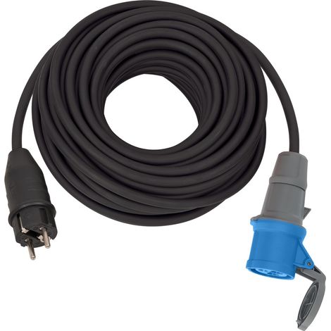 Brennenstuhl Industrie CEE Verlängerungskabel 230V IP44 25m H07RN-F 3G2,5 CEE 230V/16A Schutzkontakt-Stecker und CEE-Kupplung (1/5)