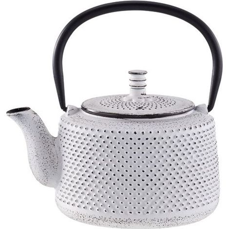 Théière 0.8 L en fonte Blanche - Jito - BEKA
