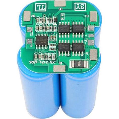 4 Pièces 4S 8A 14.8V 18650 Li-Ion Lithium Battery Charge Board Balayeuse Solaire Lithium Battery Protection Board (1/5)
