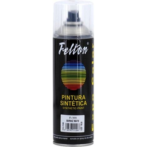 Vernis synthétique brillant en spray 200 ml f-1110 felton (1/2)