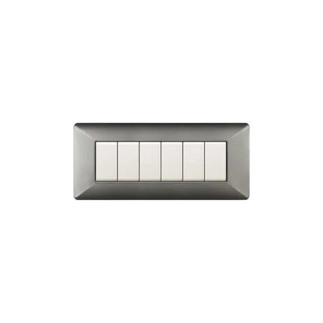 EASY PLACCA MATIX ALLUMINIO NOTTE 6P