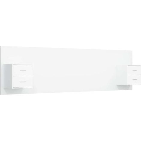 Maison Exclusive - Cabecero de cama con mesitas madera contrachap (1/5)