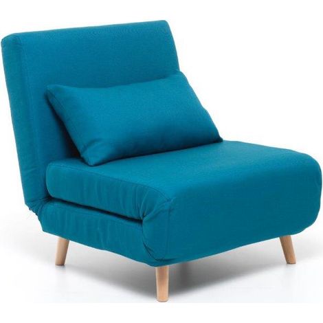Poltrona Dream 80 M0678-38 letto relax colore turchese misura 76x90x80 cm (1/2)