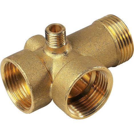 Conector de latón de 5 vías