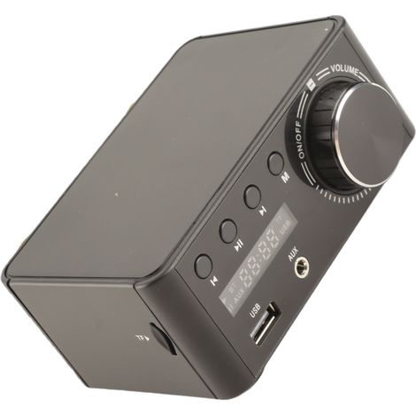 Amplificateur Audio Numérique Bluetooth 5.0 HiFi Carte Micro SD Lecteur 2x50W Stéréo pour Ampli Home Cinéma (1/5)