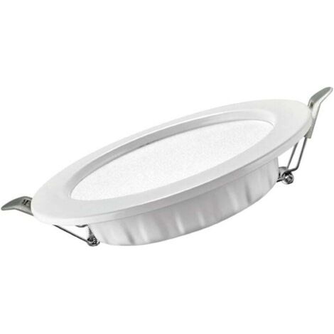 Downlight LED ultra-mince pour la maison, anti-éblouissement, spot encastré, salon, chambre à coucher, protection des yeux, économie d'énergie, lampe en boîte, plafonnier commercial,4 pack-7W (1/4)