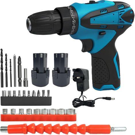 Taladro inalámbrico, destornillador inalámbrico de 12 V, minitaladro y destornillador recargables, pequeñas herramientas de bricolaje (1/5)