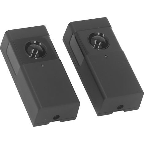 940nm Infrared Door Opening Sensor, 30m Range, 12-24V Single Beam Photoelectric Door Detector for Home Security, Black (1/5)