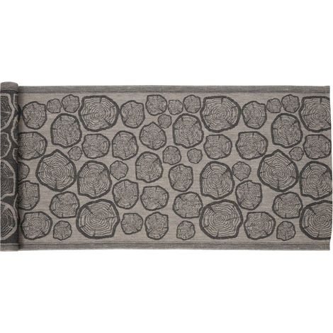 Jokipiin Mänty Sauna Sitzunterlage 45 x 160 cm Sauna Seat Cover natural/black