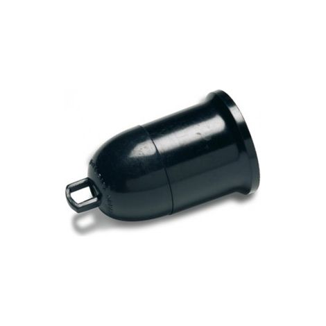 PORTALAMPADA PROVVIS E 27 NERO