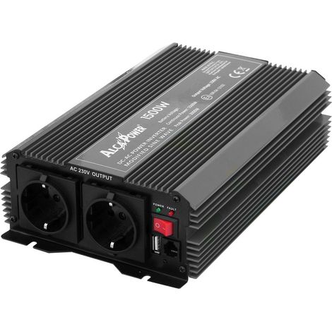 IRS1500-12 INVERTER Alca Power SOFT START 1500W Input 12V DC Output 220V AC