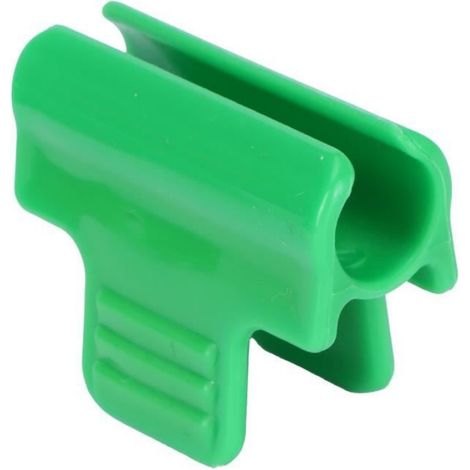 Pince À Film Pour Serre - Plastique - Fixation Tube 11 Mm - Serre Jardin Agricole - 30 Pièces (1/4)