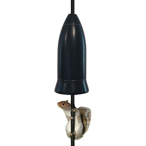 Protection anti-ratons laveurs pour poteau de mangeoire à oiseaux - Cadeau de Saint-Valentin - Installation et suspension du poteau - Modèle facile à démonter (1/5)