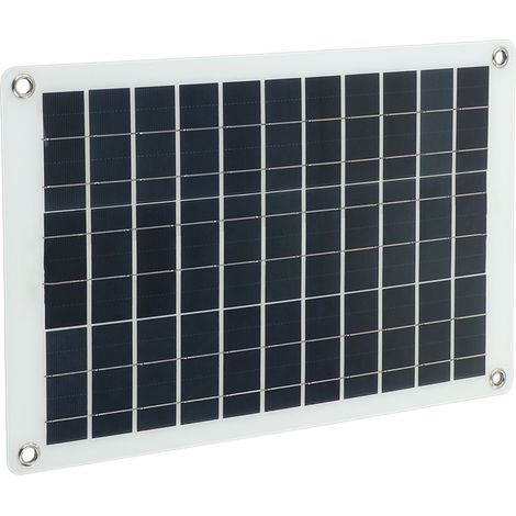 Kit de pompe à eau solaire pour fontaine à eau avec panneau solaire en silicium monocristallin 20 W (1/5)